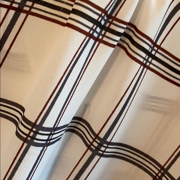 W5 by Anthropologie women’s size large plaid top - Picture 5 of 6